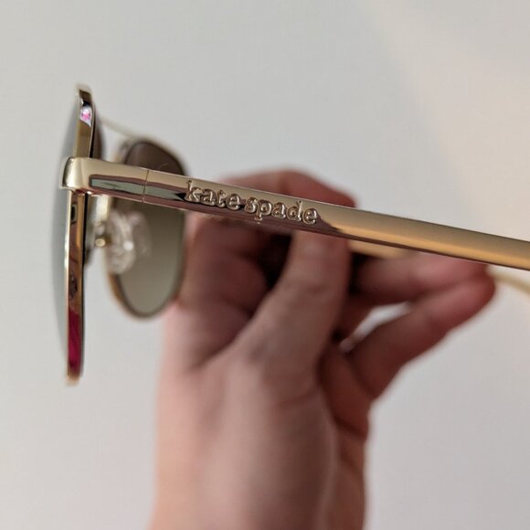 Kate Spade New York Women's Emmaline Aviator Sunglasses- NWOT - Picture 6 of 6
